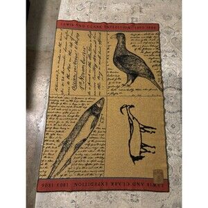 Lewis And Clark Virgin Wool Blanket Fairbault Woolen Mills Journal Pages